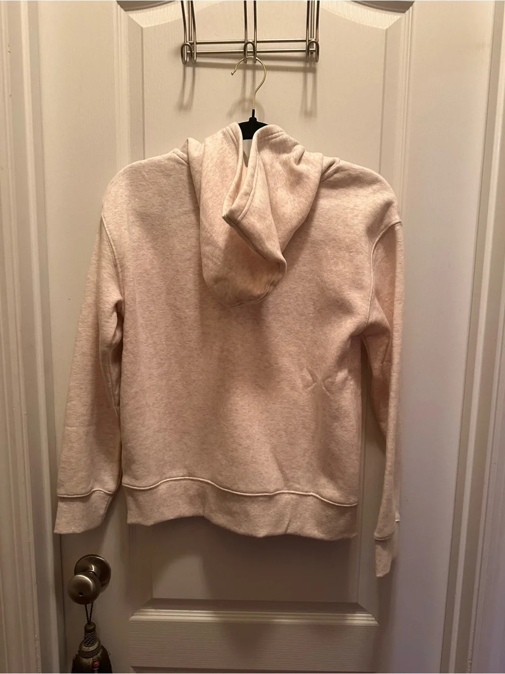 GAP Light Cream Pullover Hoodie with Embroidered Logo